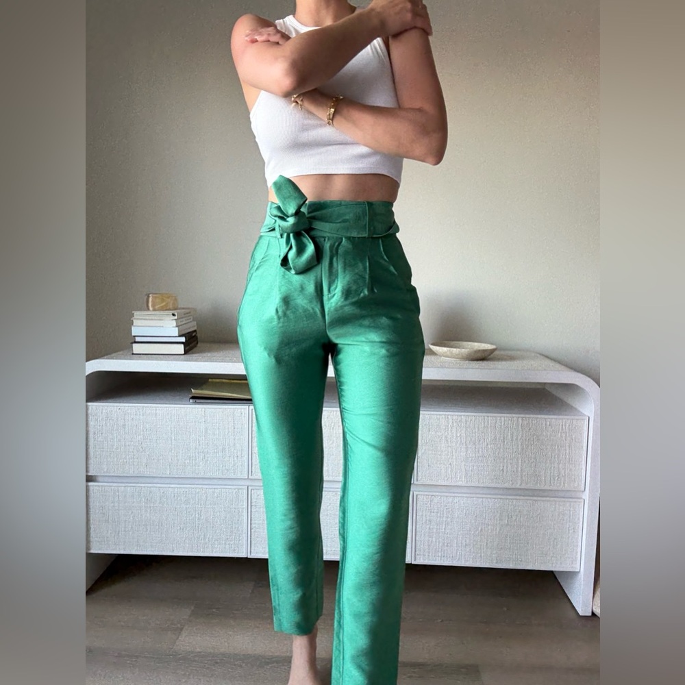 Maje High-Waisted Trousers